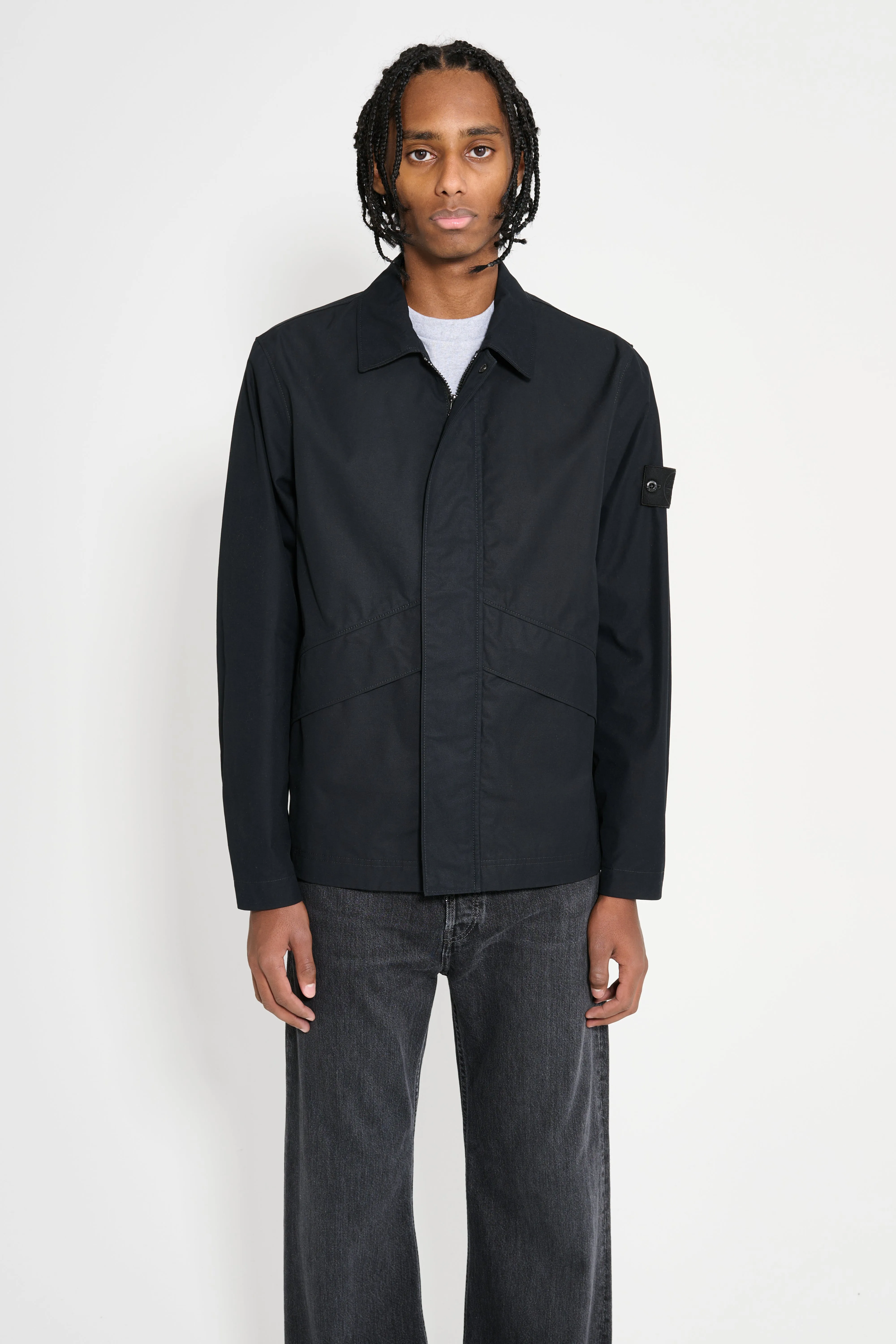 Stone Island Ghost Overshirt Jacket Black