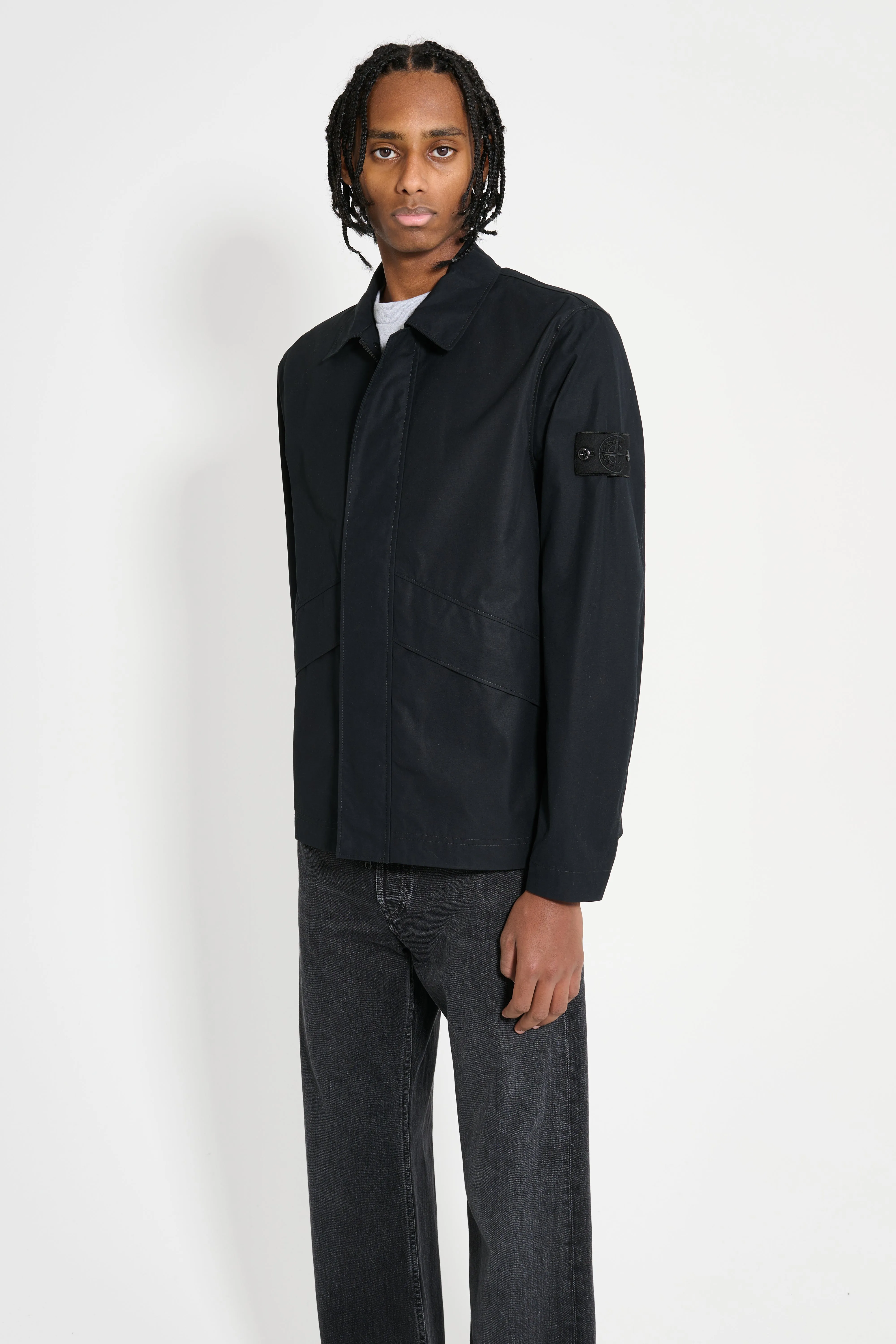 Stone Island Ghost Overshirt Jacket Black