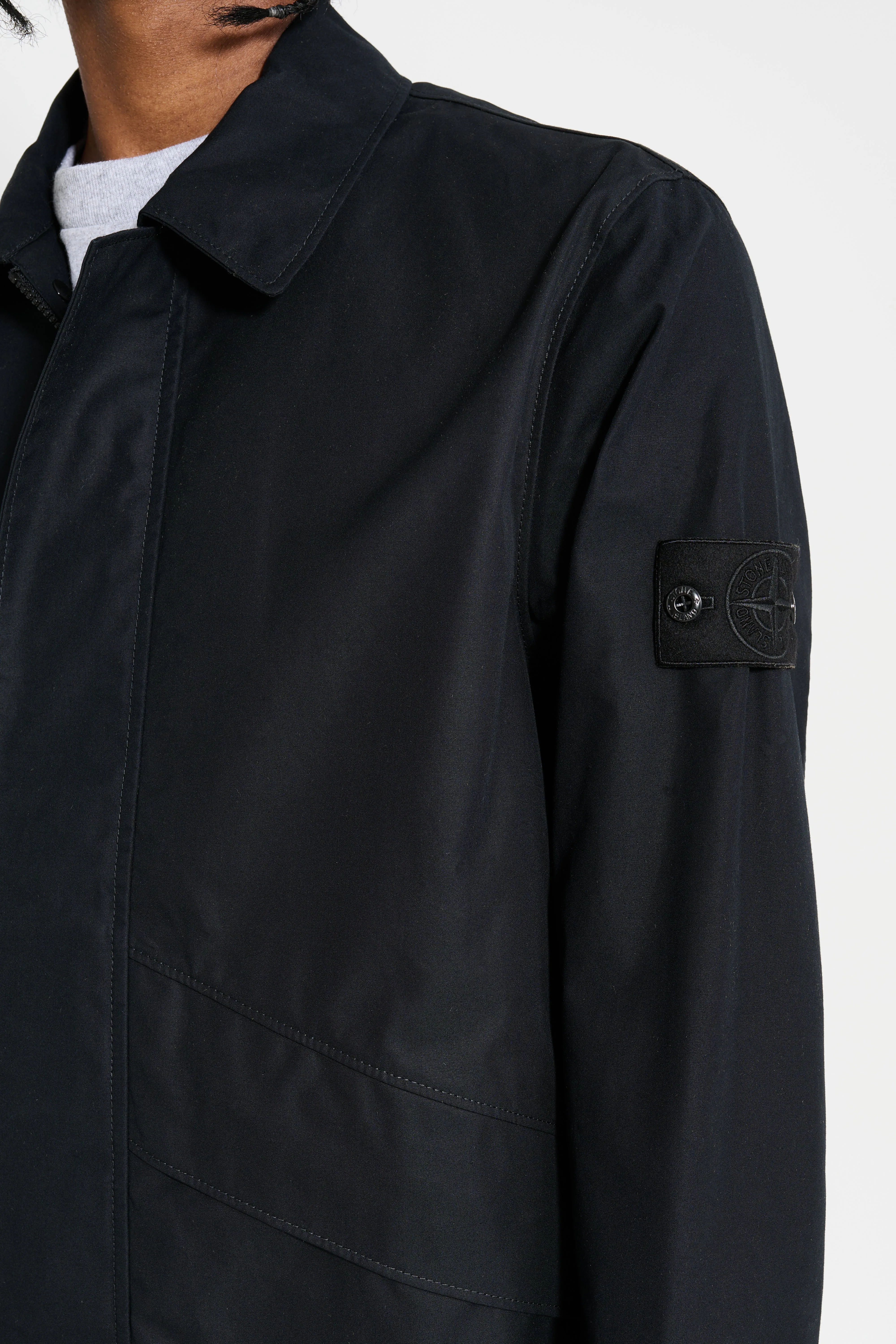 Stone Island Ghost Overshirt Jacket Black