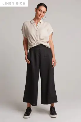 Studio Crop Pant - Ebony