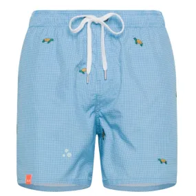 SUN68 BOXER SWIM SWIM EMBROIDERY H34129-1301