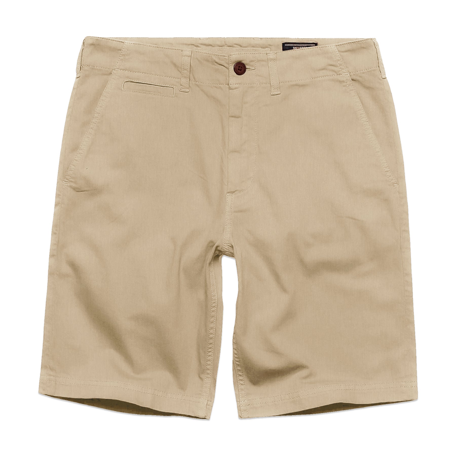 Superdry Vintage Officer Chino Shorts - Stone Wash