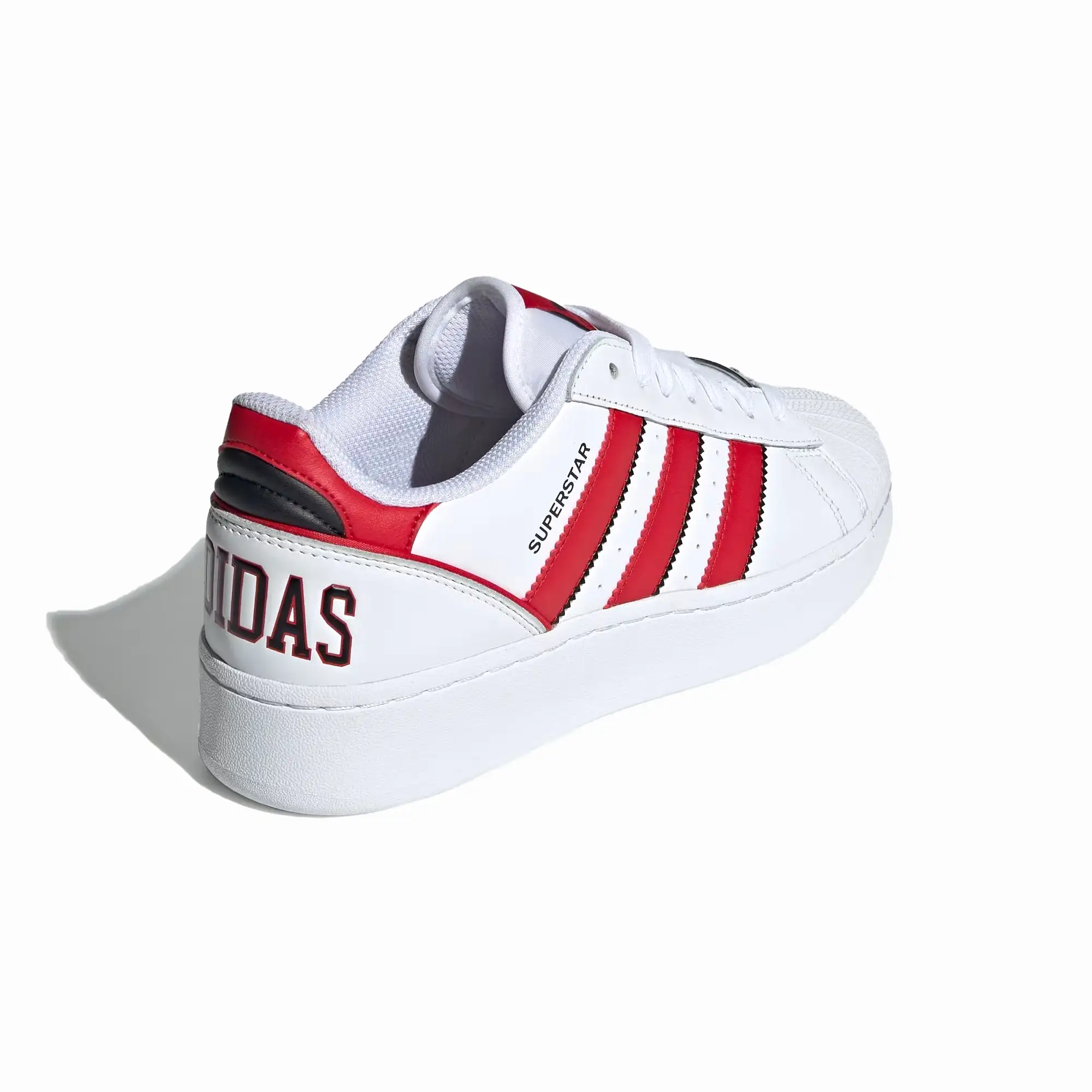 SUPERSTAR XLG 'CLOUD WHITE/BETTER SCARLET/CORE BLACK'