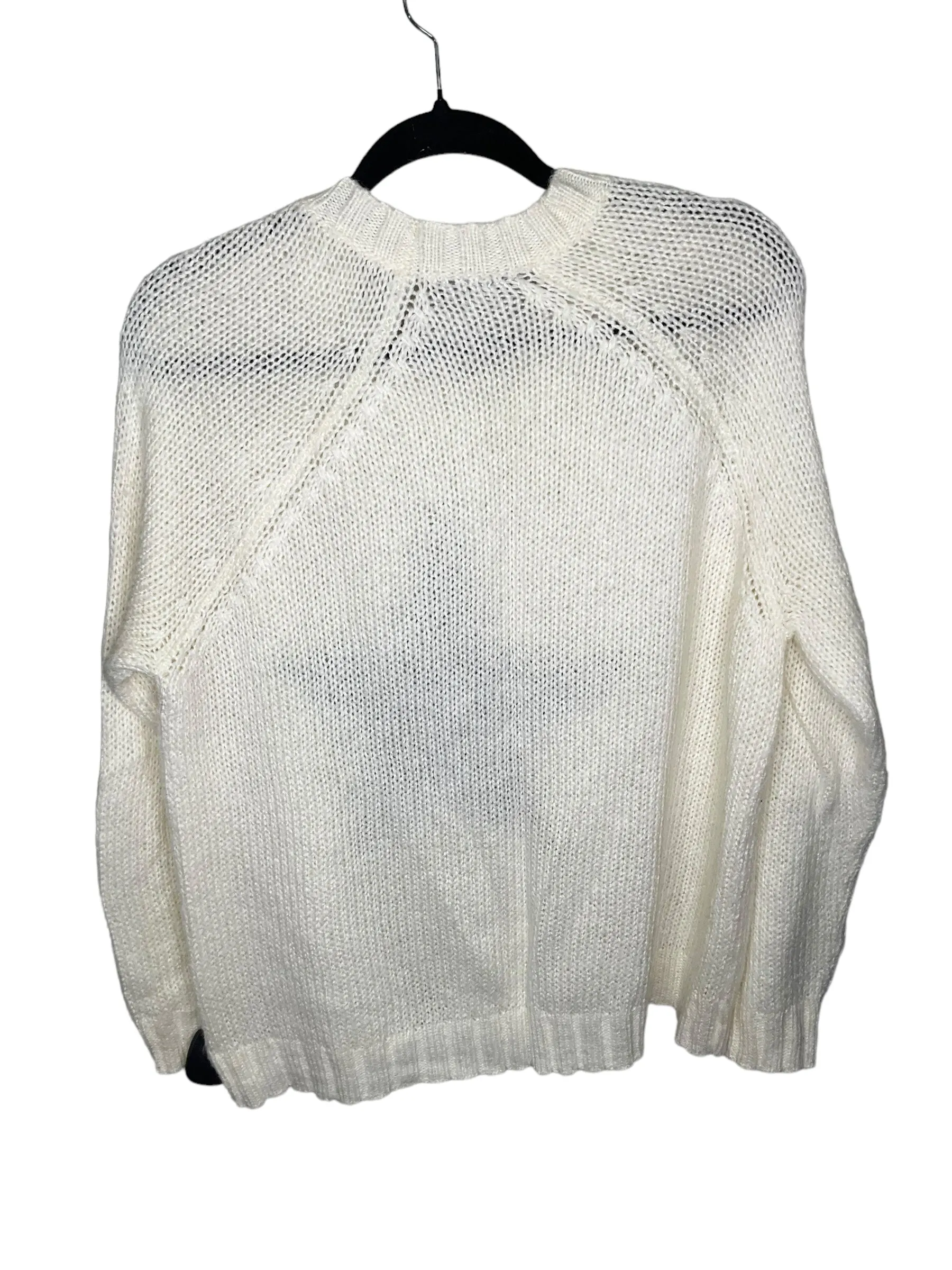 Sweater By Wooden Ships In Cream, Size: M