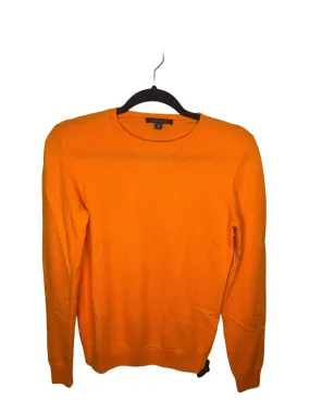 Sweater Cashmere By Clothes Mentor In Orange, Size: S