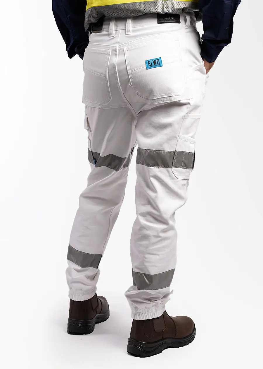 Taped cuffed womens work pant