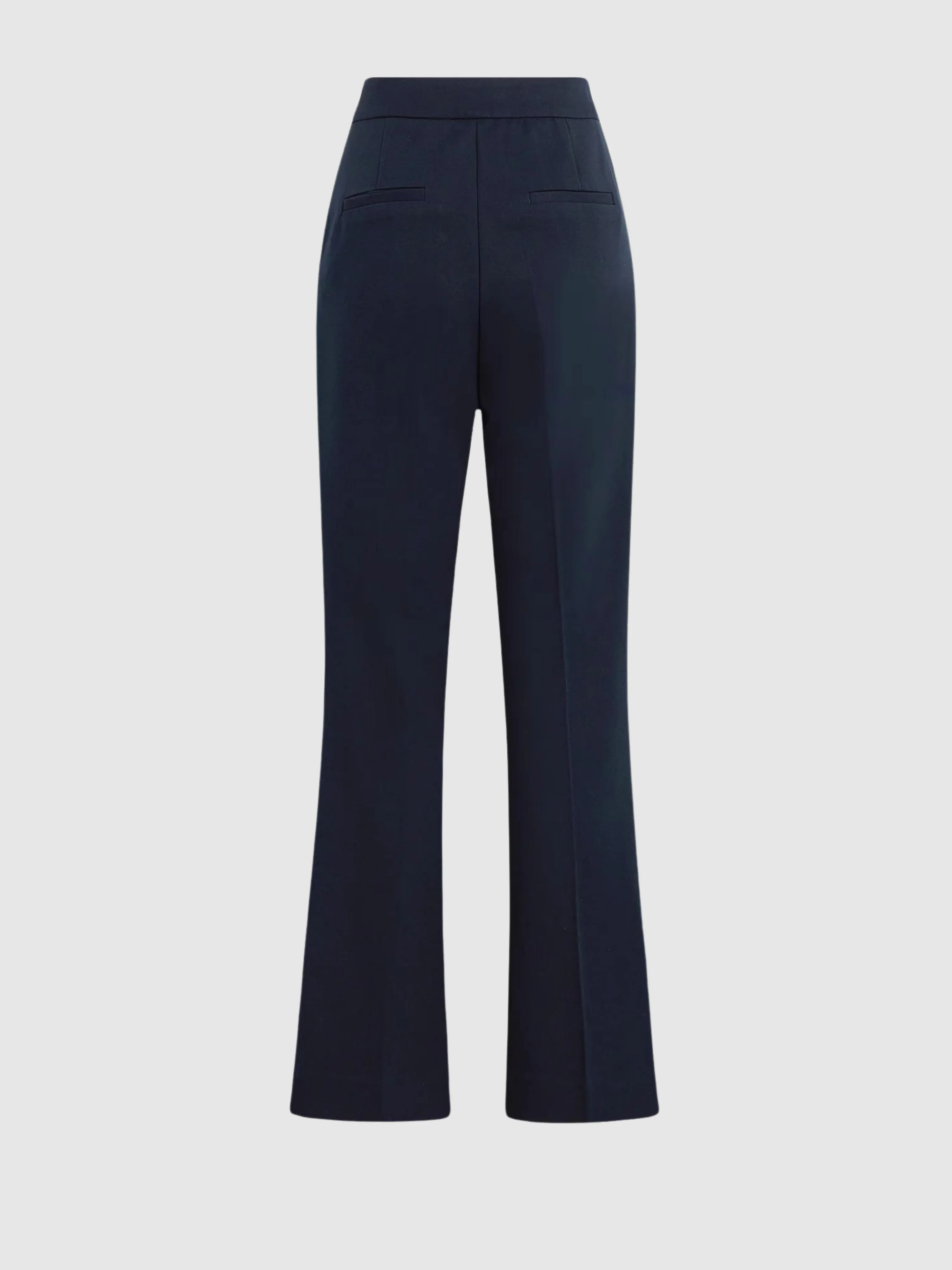 The Phoebe Crop Flare Pant in Navy