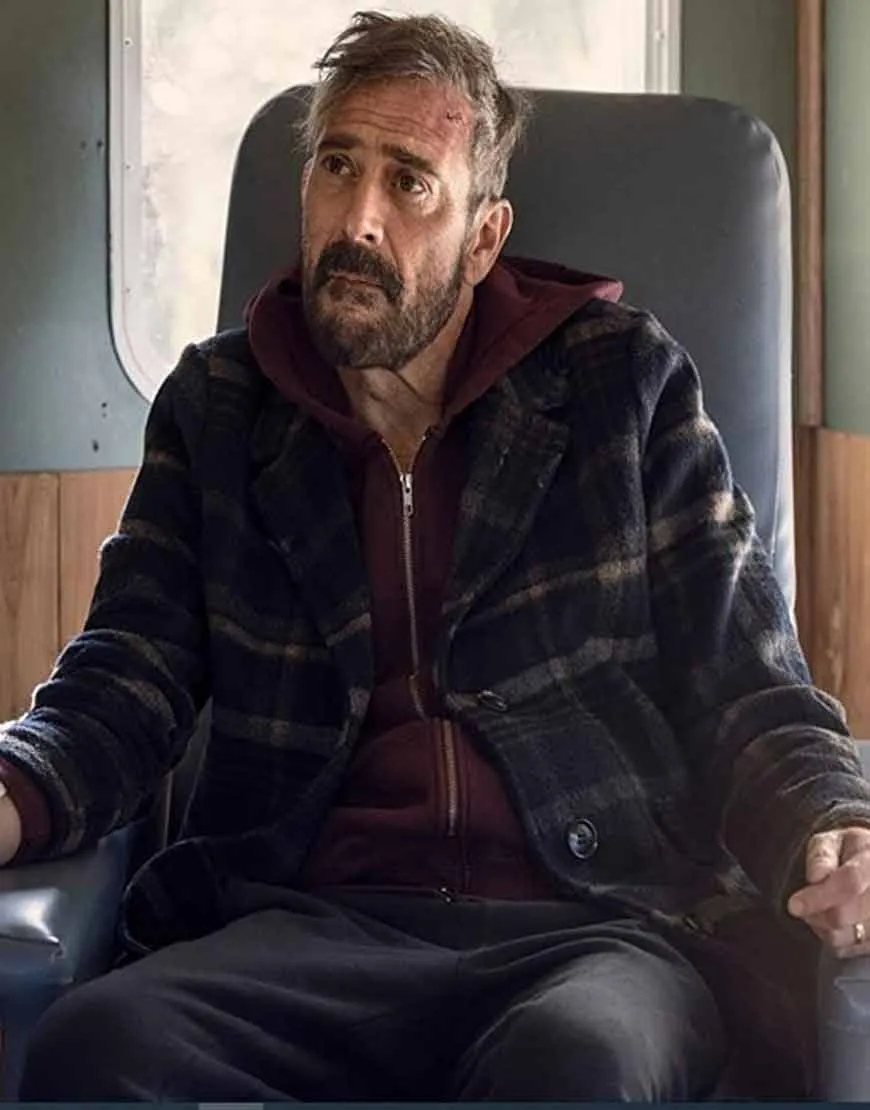 The Walking Dead S10 Jeffrey Dean Morgan Plaid Coat | Ujackets.com