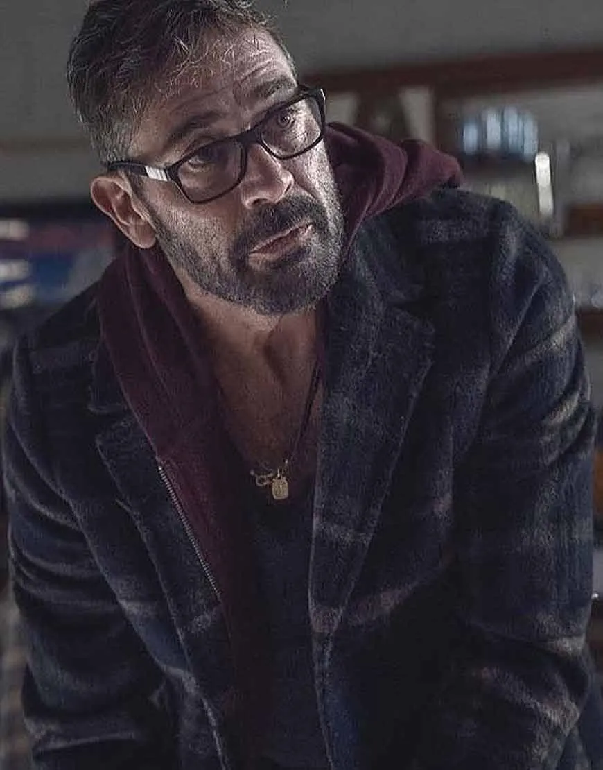 The Walking Dead S10 Jeffrey Dean Morgan Plaid Coat | Ujackets.com