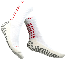 Trusox 3.0 Midcalf Cushion - White/Red