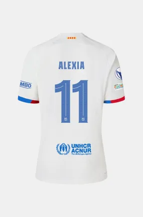 UWCL FC Barcelona away shirt 23/24 – Junior  - ALEXIA