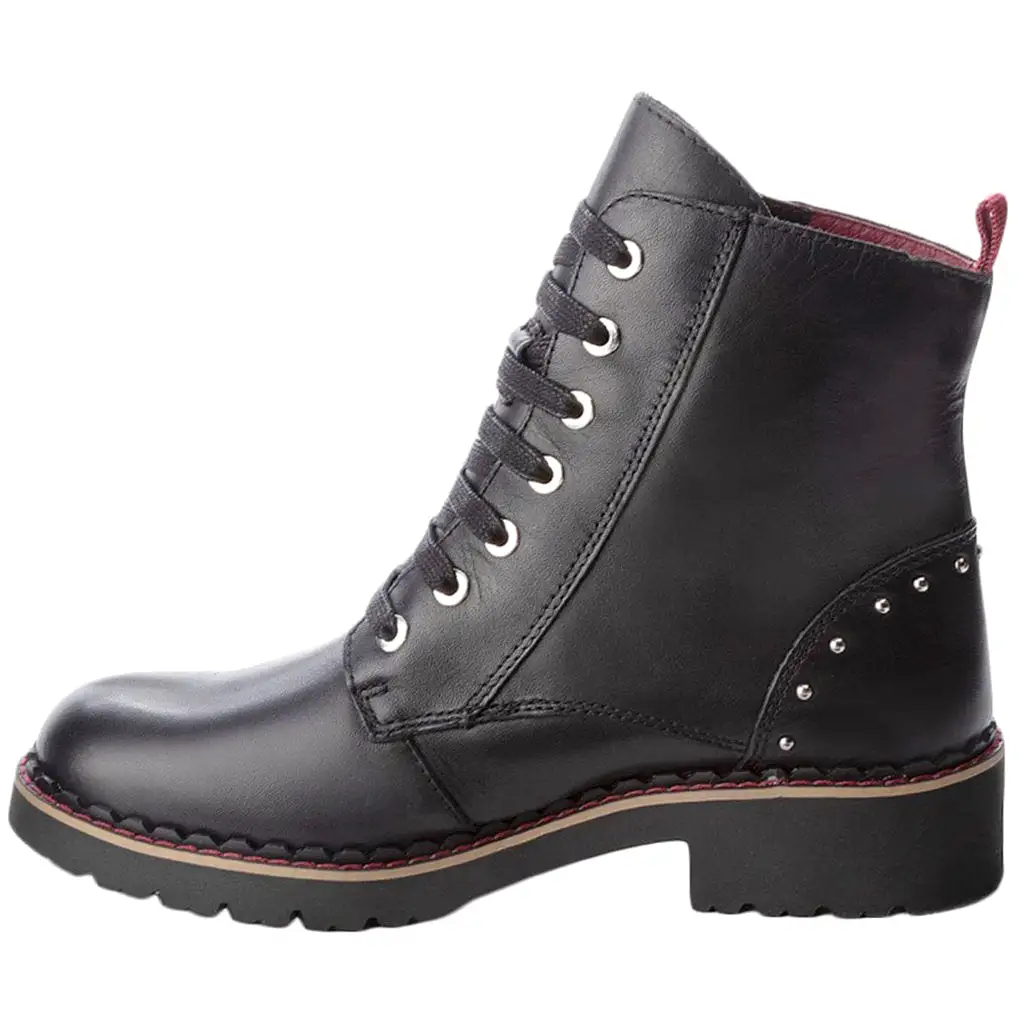 Vicar Calfskin Leather Women's Ankle Boots