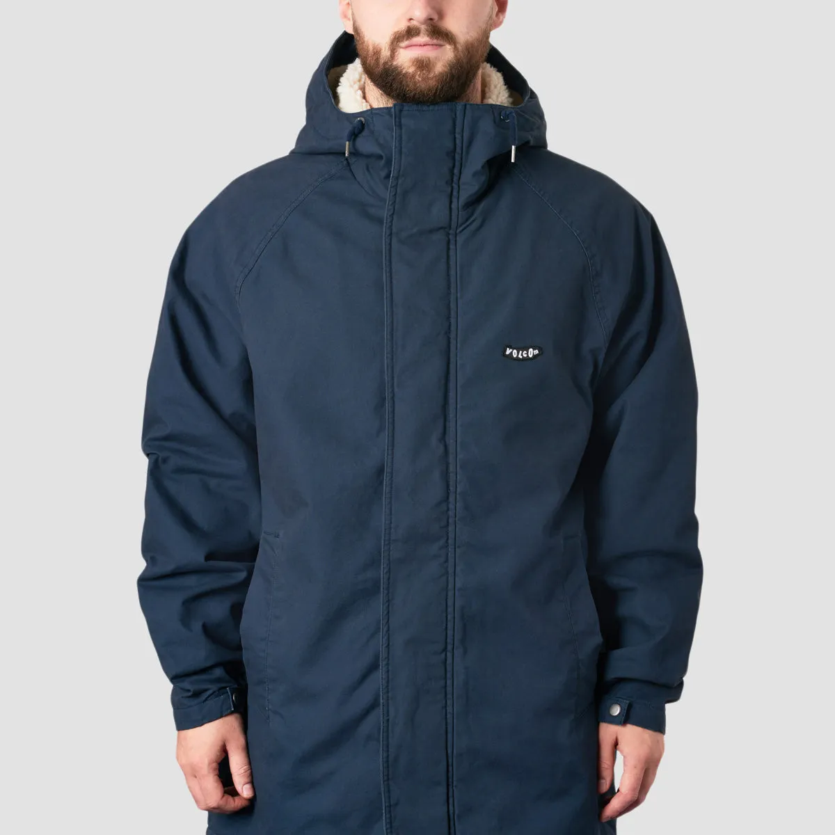 Volcom Volster II Parka Jacket Navy