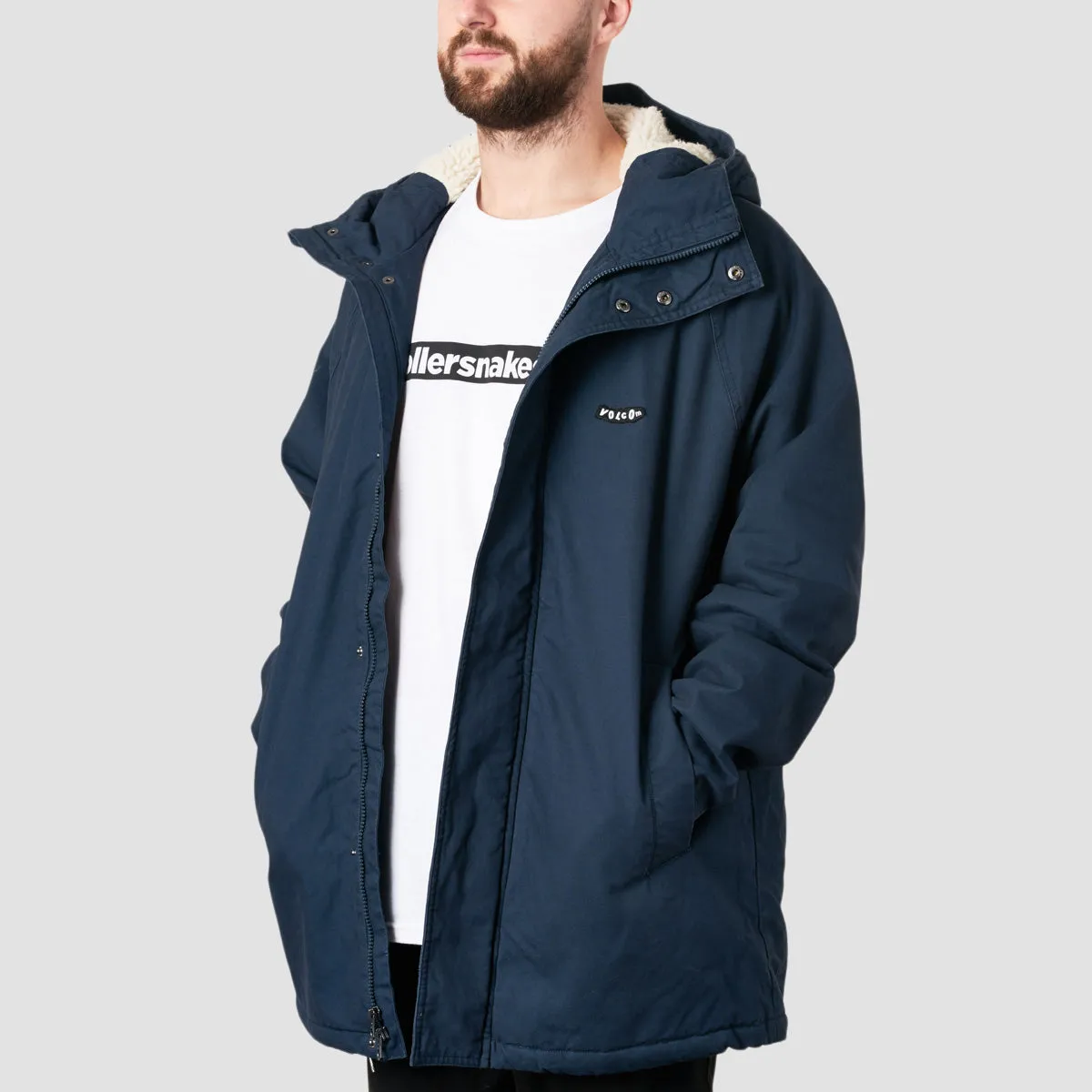 Volcom Volster II Parka Jacket Navy