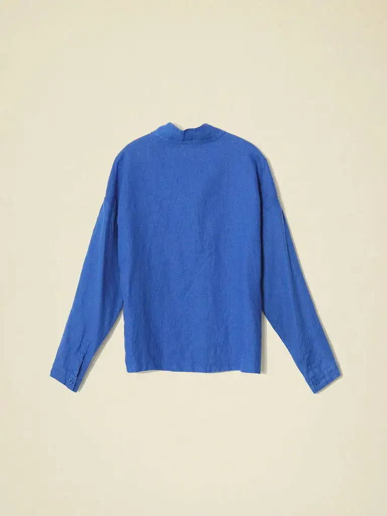 XIRENA Royal Blue Keats Top