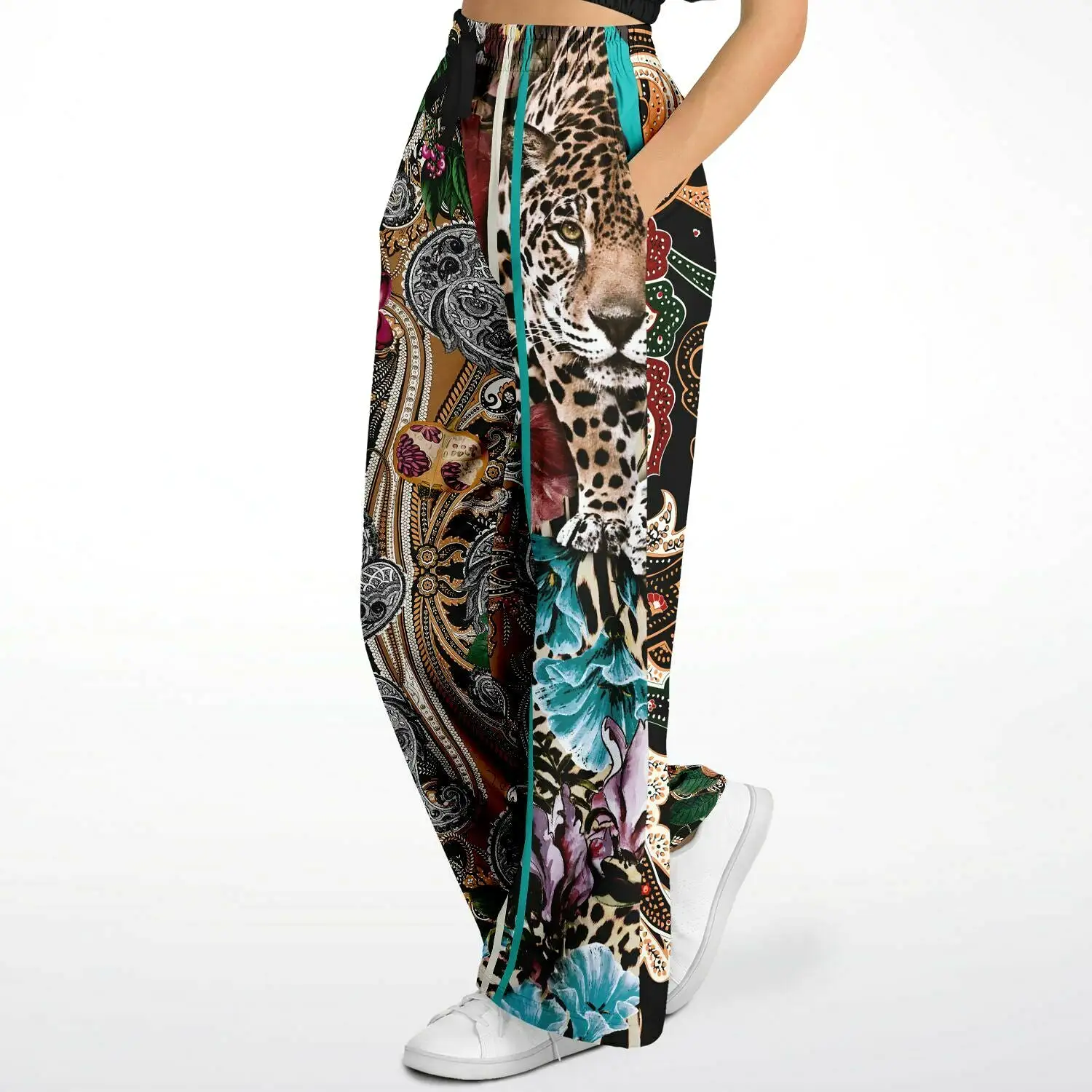 Zambia Eco-Poly Stretchy Phat Bellbottoms